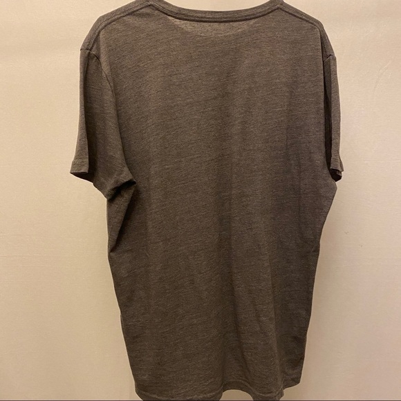 Lucky Brand T Shirt Rock Poker Skulls Men’s Gray Rock & Roll Biker Lg - Picture 3 of 6